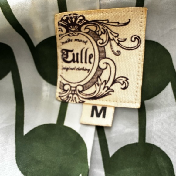 Tulle Olive Utility Jacket with Button Accents - Picture 13 of 15